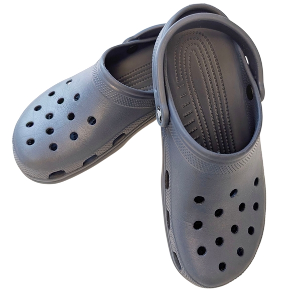 CROCS Navy Blue 11 Classic Clogs - Picture 1 of 10